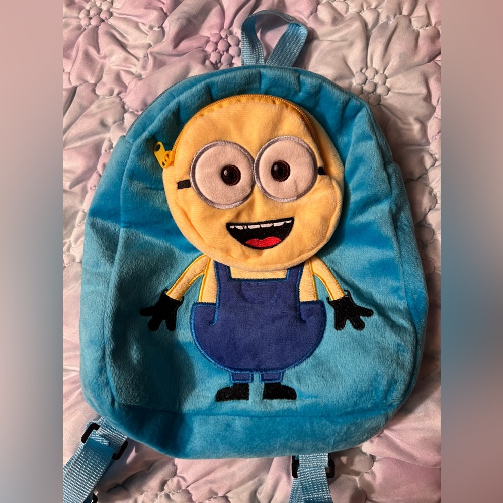 Kids minions backpack